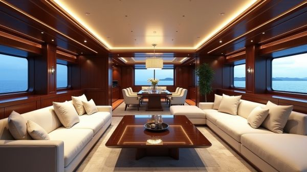Achieve luxurious yacht design interiors for your comfort and style