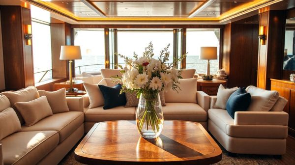 Explore Stunning Yacht Interior Designs for Ultimate Comfort